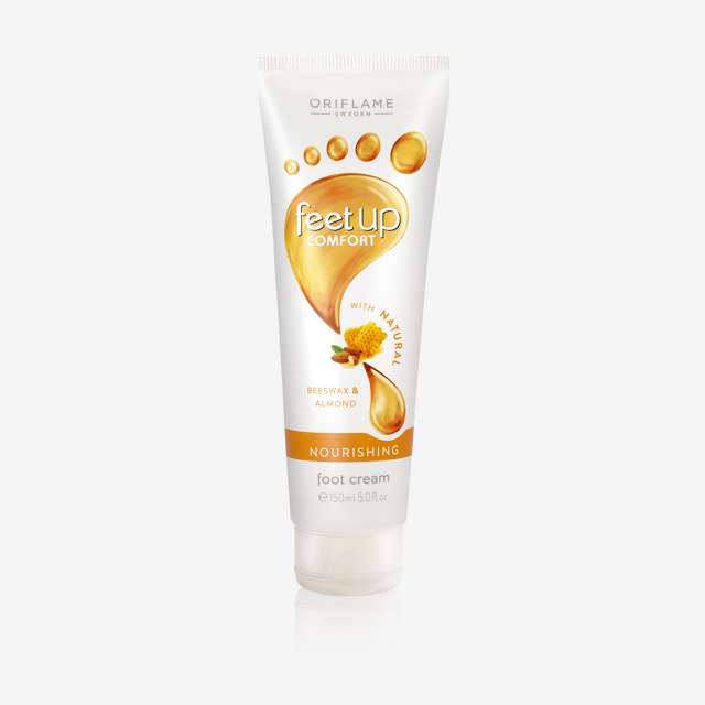 کرم پا احیا کننده موم عسل و بادام فیت آپ 150میلFeet Up Comfort Nourishing Foot Cream